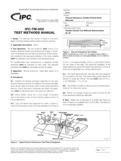 IPC-TM-650 TEST METHODS MANUAL (D-15)