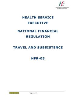 NFR-05 Travel Subsistence Amended - hse.ie