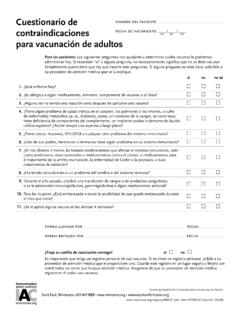 Cuestionario de nombre del paciente contraindicaciones ...