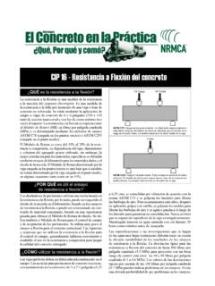 CIP 16 - Resistencia a Flexi&#243;n del concreto