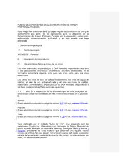 PLEC DE CONDICIONS DE LA DENOMINACI&#211; D’ORIGEN …