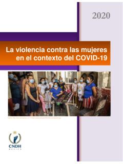 La violencia contra las mujeres en el contexto del COVID-19