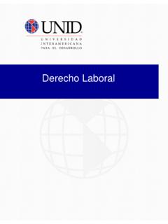 Derecho Laboral - moodle2.unid.edu.mx