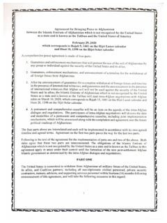 Signed Agreement - U.S. Department of State - United ...