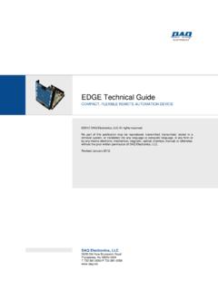 EDGE Technical Guide - Daq Electronics