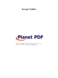 Aesop’s Fables - Planet Publish