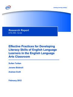 Effective Practices for Developing the Literacy Skills of ...