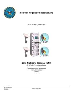 Selected Acquisition Report (SAR) - dtic.mil