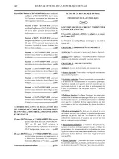 602 JOURNAL OFFICIEL DE LA REPUBLIQUE DU MALI