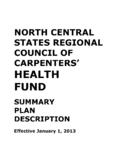 CARPENTERS’ HEALTH FUND - ncscbf.com