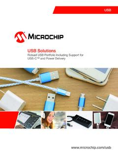 USB Solutions - Microchip Technology