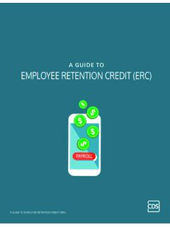 A GUIDE TO EMPLOYEE RETENTION CREDIT (ERC)
