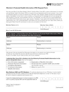 Member's Protected Health Information (PHI) Request Form