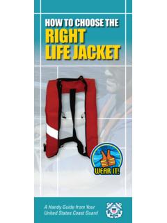 HoW to cHoose tHe riGHt life Jacket - …