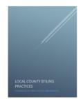 LOCAL COUNTY EFILING PRACTICES - txcourts.gov