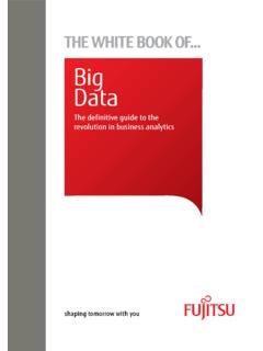 Big Data - Fujitsu