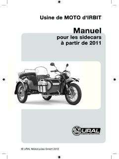 Usine de MOTO d'IRBIT - Ural Motorcycles Europe | Moto | PDF4PRO