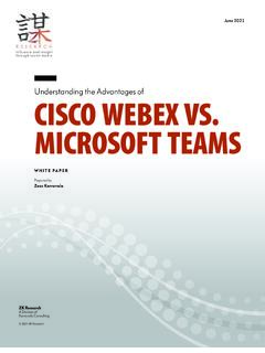CISCO WEBEX VS. MICROSOFT TEAMS
