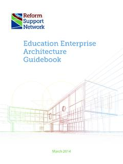 Education Enterprise Architecture Guidebook