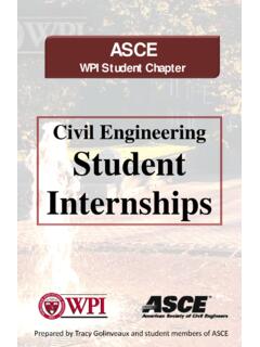 Civil Engineering Student Internships