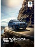 BMW 1 SERIES PRICE LIST. - bmwgroup-media.co.za