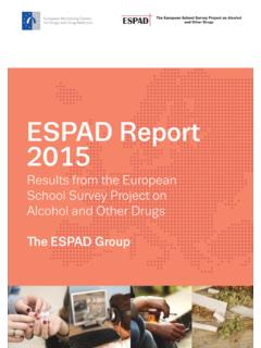 ESPAD Report 2015
