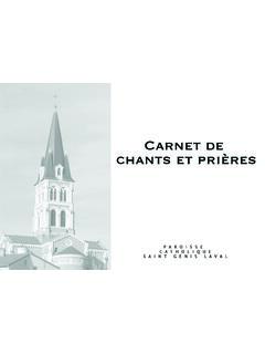 Carnet de Chants et Pri&#232;res - paroissesaintgenislaval.org