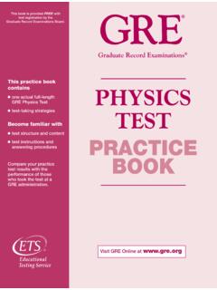 This practice book contains PHYSICS TEST