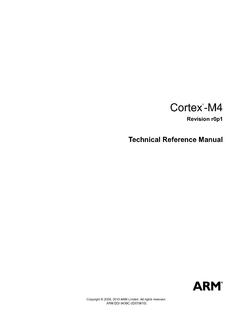 Cortex-M4 Technical Reference Manual