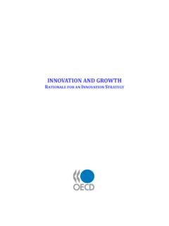 INNOVATION AND GROWTH - OECD