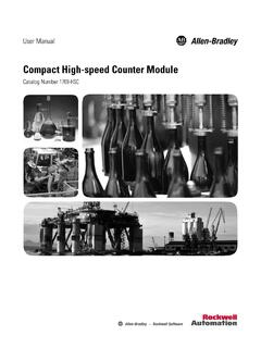 1769-UM006E-EN-P, Compact High-speed Counter Module …