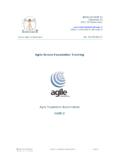 Agile Scrum Foundation Training