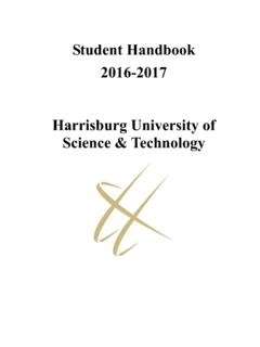 Student Handbook 2016-2017 Final - Harrisburg University