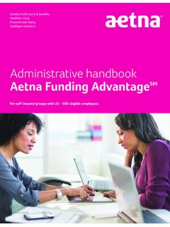 AFA Administrative Handbook - Aetna