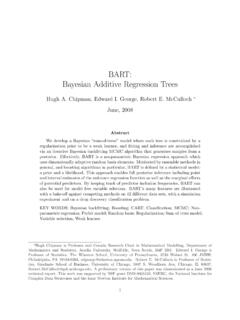 BART: Bayesian Additive Regression Trees