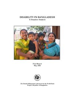 Disability in BangladeshRev - World Bank