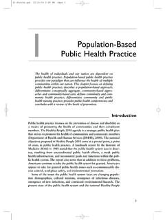 Population-Based Public Health ... - SAGE Publications Inc