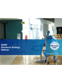 DSRIP Workforce Strategy Team Webinar