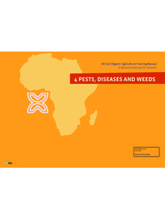4 PESTS, DISEASES AND WEEDS - Organic Africa