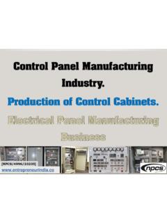 Control Panel Manufacturing Industry. Production of ...