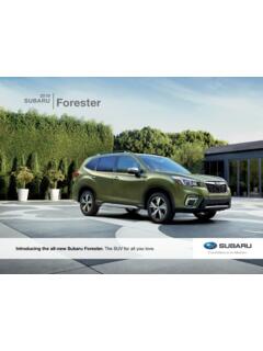2019 SUBARU Forester - auto-brochures.com