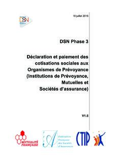 DSN Phase 3 D&#233;claration et paiement des cotisations ...