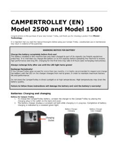 CAMPERTROLLEY (EN) Model 2500 and Model 1500