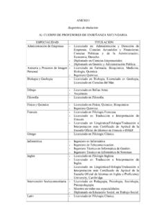Requisitos de titulaci&#243;n - oposicion-secundaria.com