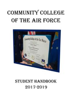 Community College of the Air forCe - Air University