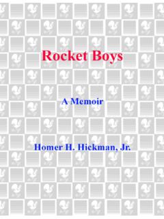 Rocket Boys - lexiconic.net