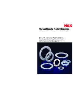 Thrust Needle Roller Bearings - מיסבים