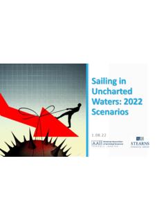 Sailing in Uncharted Waters: 2022 Scenarios