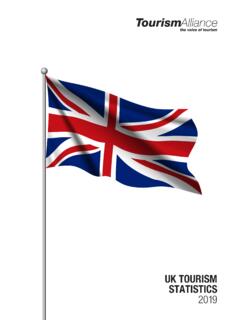 UK TOURISM STATISTICS 2019 - Tourism Alliance