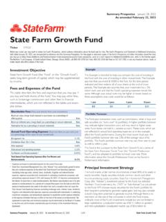 State Farm Growth Fund